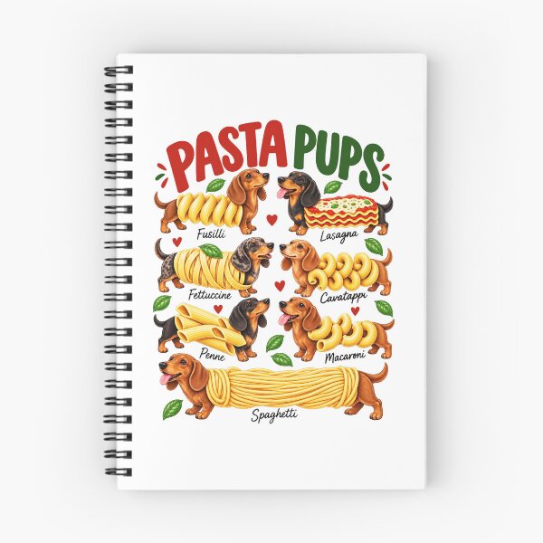 Item preview, Pasta Pups - Dachshund - Pasta Pups Dachshund -  Funny Dachshund Spaghetti - Wiener Dog Italian Food designed and sold by ColinPadeRE.