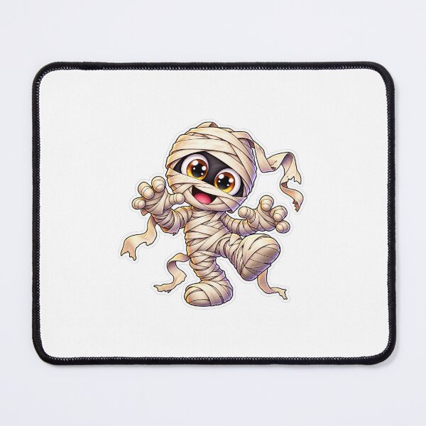 Item preview, Cute Kawaii Mummy – Funny Spooky Halloween Mummy Character designed and sold by Lucky.Z.