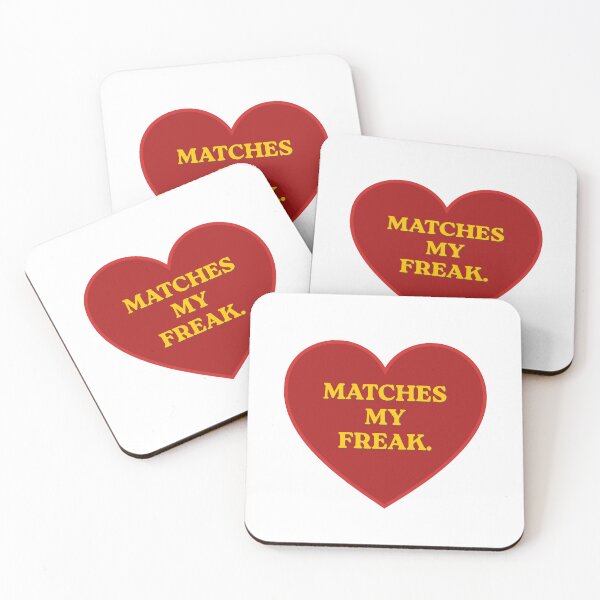 Item preview, Matches My Freak Candy Heart designed and sold by Sirenchild Crafts.
