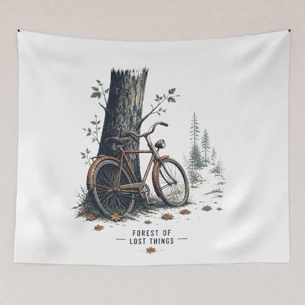 Item preview, Forest of Lost Things – Lost Bicycle Trail designed and sold by BernoNickel.