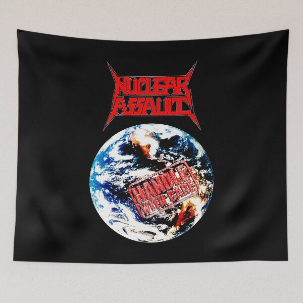 Item preview, Red Typography Crossover Thrash Earth Planet designed and sold by DeadTired666.
