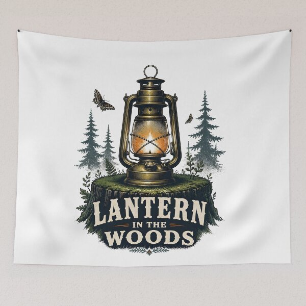 Item preview, Lantern in the Woods – Lantern Close-Up designed and sold by BernoNickel.
