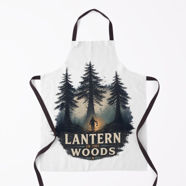 Item preview, Lantern in the Woods – Lantern Bearer Silhouette designed and sold by BernoNickel.