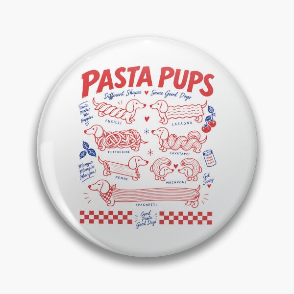 Item preview, Pasta Pups - Dachshund - Pasta Pups Dachshund -  Funny Dachshund Spaghetti - Wiener Dog Italian Food designed and sold by ColinPadeRE.