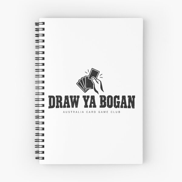 Item preview, Draw Ya Bogan Aussie Card Game Club Retro Design designed and sold by Yellowriversss.