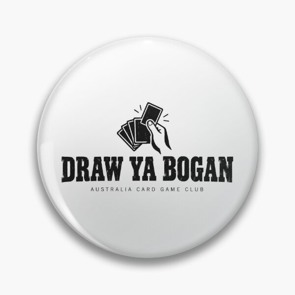 Item preview, Draw Ya Bogan Aussie Card Game Club Retro Design designed and sold by Yellowriversss.