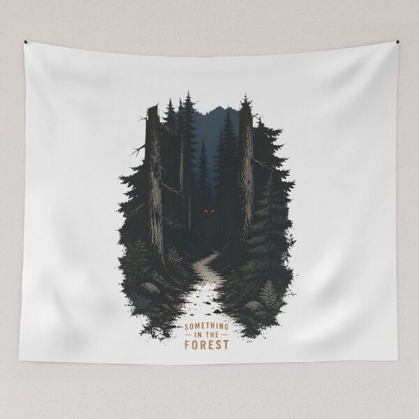 Item preview, Something in the Forest – Eye-Level Suspense designed and sold by BernoNickel.