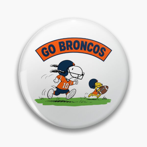 Item preview, Snoopy & Woodstock Denver Broncos Football Retro F579 designed and sold by GLUVY-THEME.