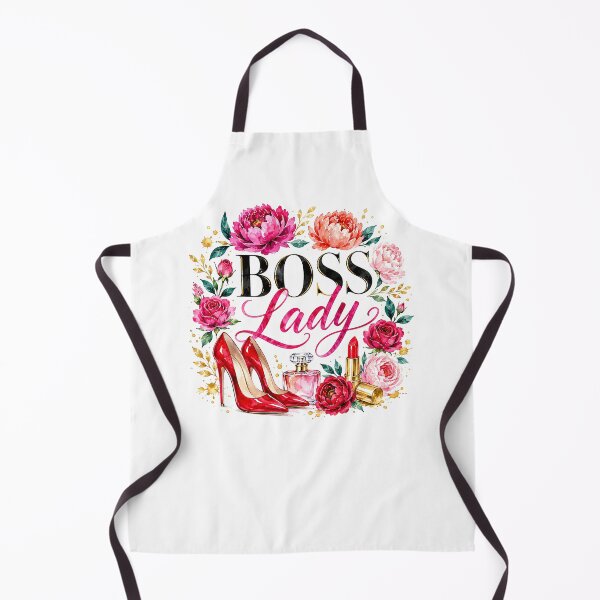 Item preview, Boss Lady Floral Watercolor Design with Red Heels, Roses and Makeupдл designed and sold by SayMaria.