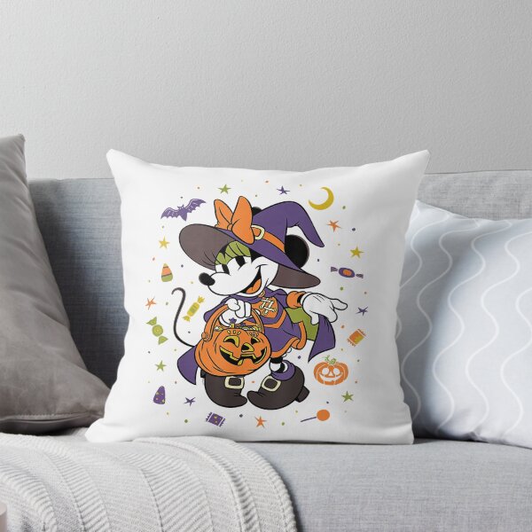 Item preview, Disney Minnie Mouse Halloween Witch Trick-or-Treat Icons T-Shirt designed and sold by darknessman666.