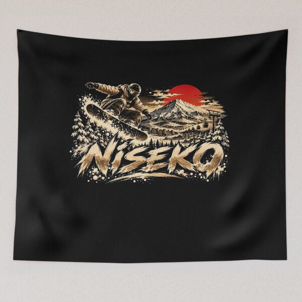 Item preview, Niseko Ski Resort  designed and sold by TheEndDesign.