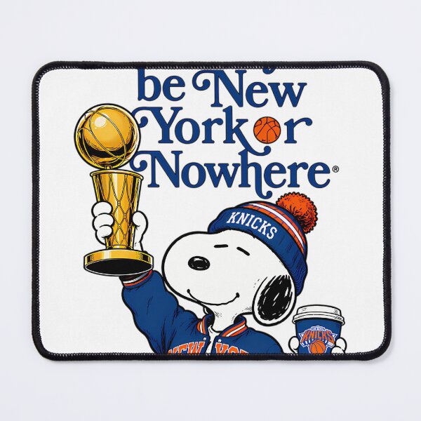 Item preview, Snoopy It Will Always Be New York Or Nowhere Funny Basketball Lovers designed and sold by JuanitaJourny.