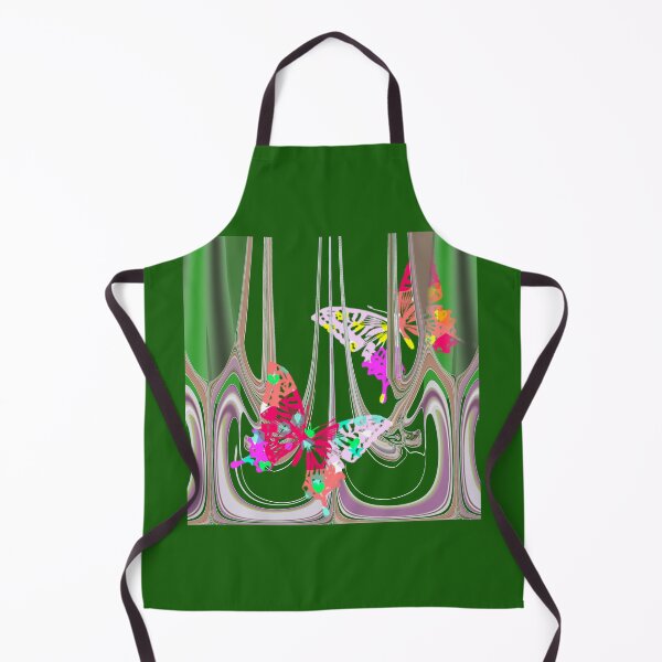 Item preview, Colorful Butterflies Abstract Flowing Forest designed and sold by MigWhimsy.