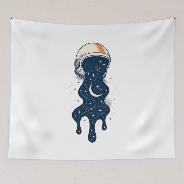 Item preview, Astronaut in the Cosmos designed and sold by FilaliStudio.
