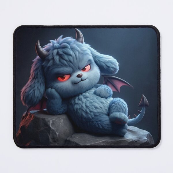 Item preview, Mini devil dog with pitchfork designed and sold by wonghong.