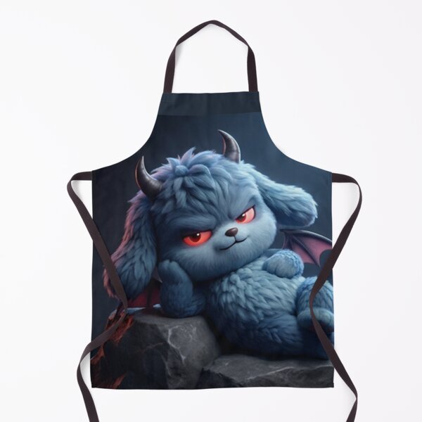 Item preview, Mini devil dog with pitchfork designed and sold by wonghong.
