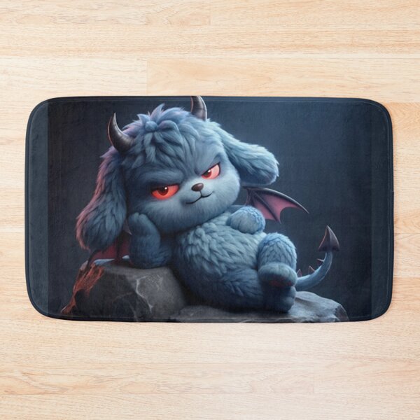Item preview, Mini devil dog with pitchfork designed and sold by wonghong.