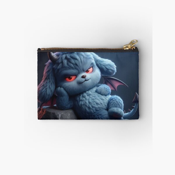 Item preview, Mini devil dog with pitchfork designed and sold by wonghong.