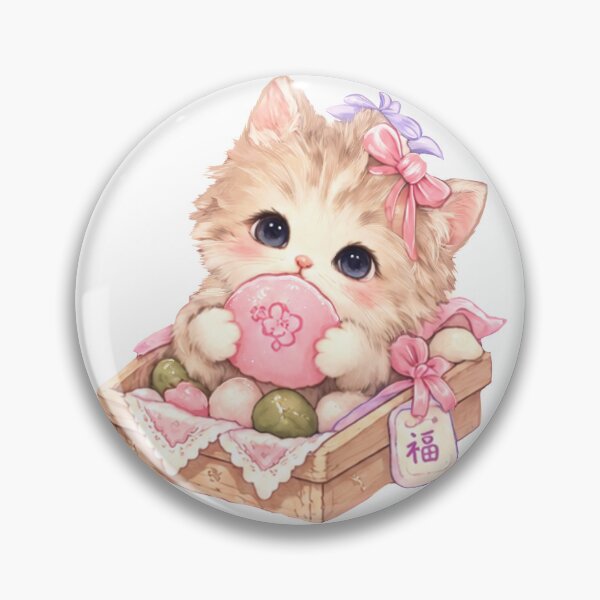 Item preview, happy smile PRINCESS kitty design designed and sold by sara747.