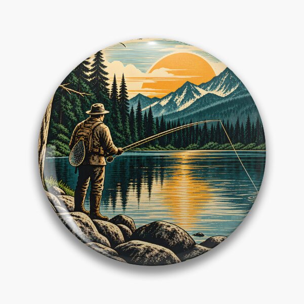 Item preview, Woodland Angler designed and sold by TOMSZE.