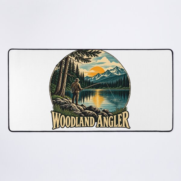 Item preview, Woodland Angler designed and sold by TOMSZE.