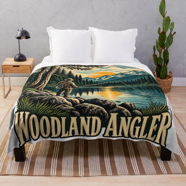 Item preview, Woodland Angler designed and sold by TOMSZE.