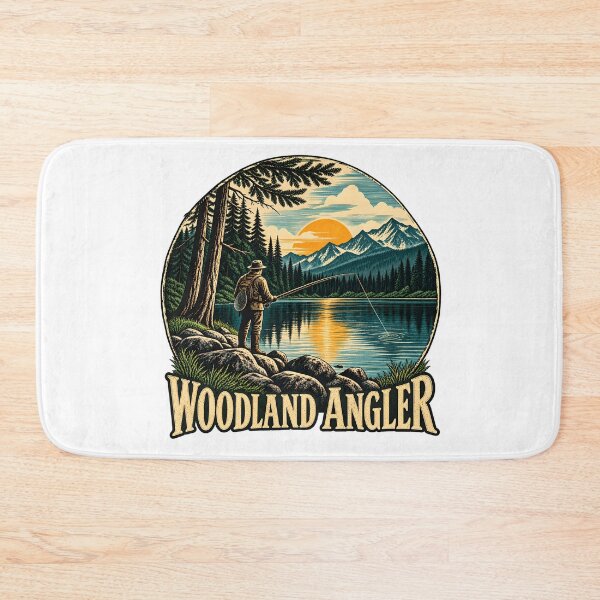 Item preview, Woodland Angler designed and sold by TOMSZE.