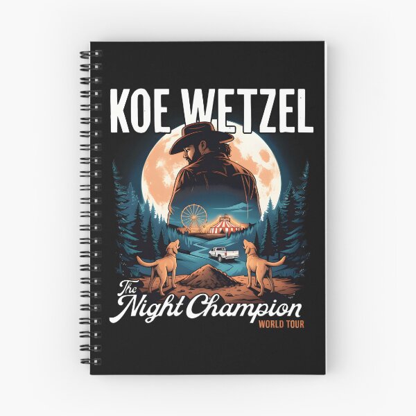 Artikelvorschau, Koe Wetzel The Night Champion World Tour entworfen und verkauft von Suzyshackfelt.