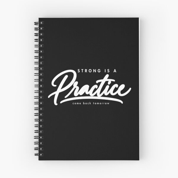 Item preview, Strong Is A Practice Motivational Gym Tee designed and sold by PhylonBoxx.