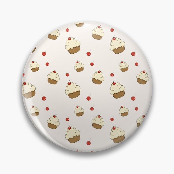 Item preview, Cute Cupcake Cherry Pattern For Kids designed and sold by Porpor Artwork.