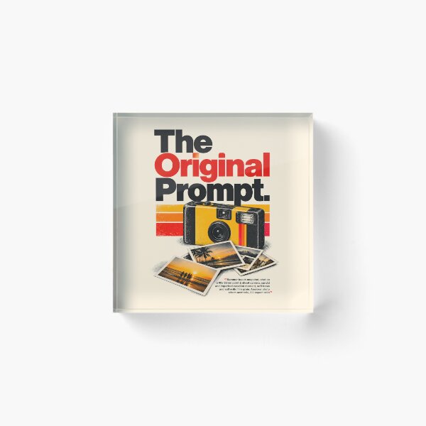 Item preview, The Original Prompt designed and sold by jkpivaral.