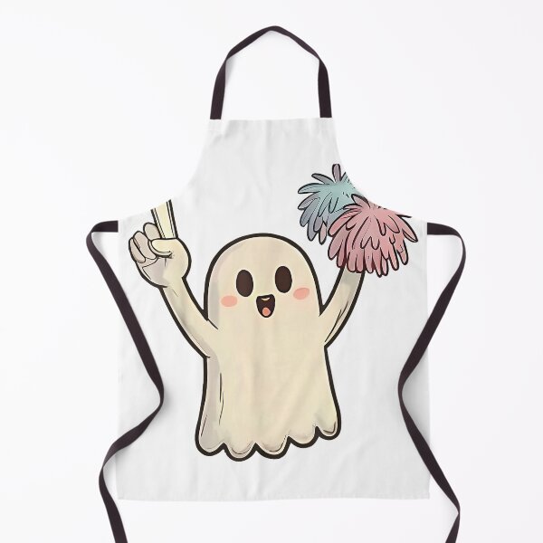 Item preview, Cheer Ghost Funny Cheerleading Spooky Cheerleader Halloween T-Shirt designed and sold by Lakshya20031.