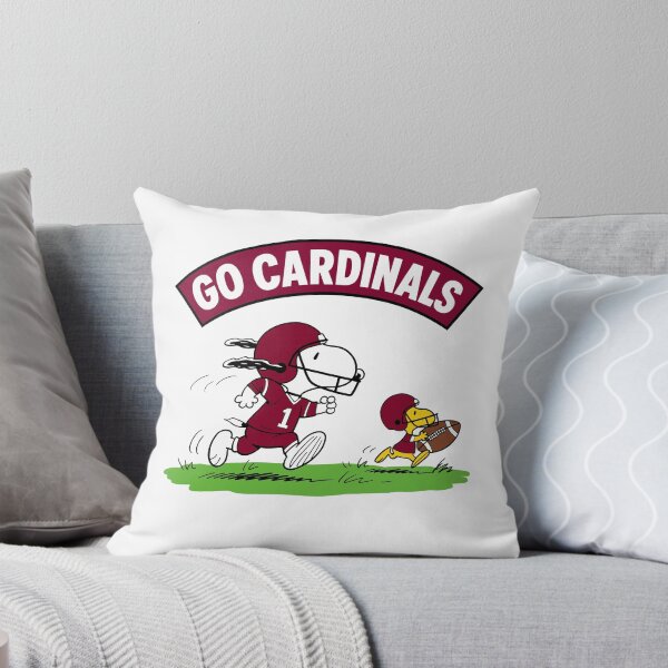 Item preview, Snoopy & Woodstock Arizona Cardinals Football Retro F581 designed and sold by GLUVY-THEME.