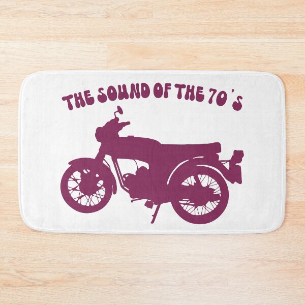 Item preview, Yamaha FS1E Fizzy Popsicle Purple The Sound of the 70s Retro Motorcycle designed and sold by itsperfectfor.