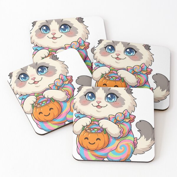 Item preview, Cute Ragdoll Cat Swirl Lollipop Candy Costume Trick-or-Treat designed and sold by pumsquare.