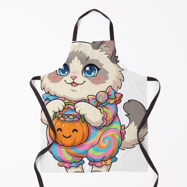 Item preview, Cute Ragdoll Cat Swirl Lollipop Candy Costume Trick-or-Treat designed and sold by pumsquare.