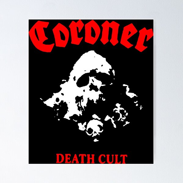 Item preview, Red Typography Thrash Metal Band designed and sold by ShadeFall.
