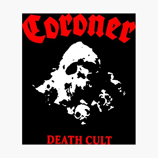 Item preview, Red Typography Thrash Metal Band designed and sold by ShadeFall.