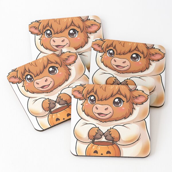 Item preview, Cute Baby Highland Cow Marshmallow Candy Costume Trick-or-Treat designed and sold by pumsquare.