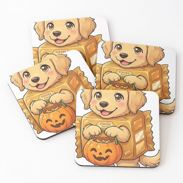 Item preview, Cute Golden Retriever Puppy Toffee Candy Costume Trick-or-Treat designed and sold by pumsquare.