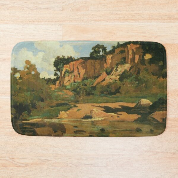 Item preview, The Red Rocks at Civita Castellana designed and sold by SharonTheFirst.
