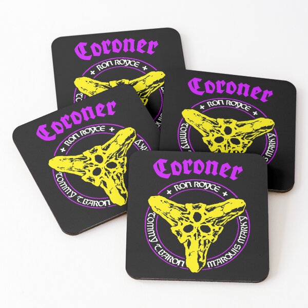 Item preview, Purple Typography Thrash Metal Symbol Yellow designed and sold by ShadeFall.
