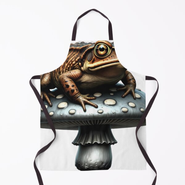 Item preview, Gothic Cane Toad Weathered Pewter Toadstool designed and sold by IllumeInk.