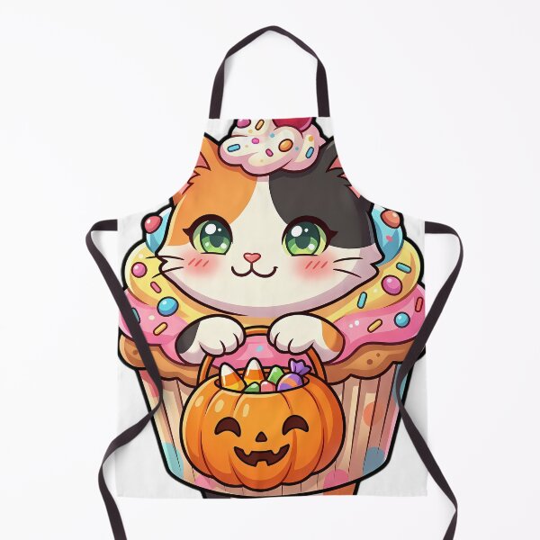 Item preview, Cute Calico Cat Frosted Cupcake Candy Costume Trick-or-Treat designed and sold by pumsquare.