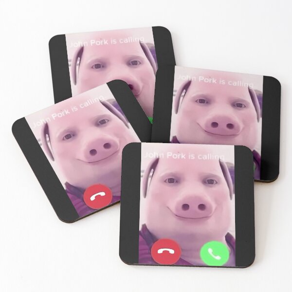 Item preview, John Pork Is Calling Meme designed and sold by CURTISGOODWIN8.