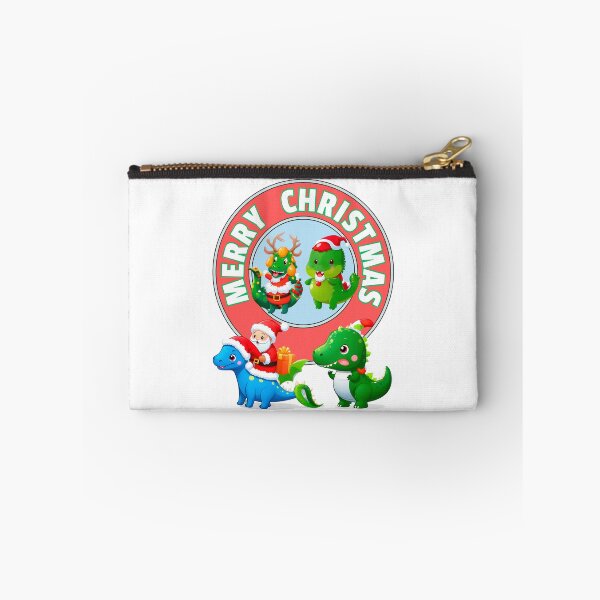 Item preview, Happy Christmas Santa, Dinosaurs designed and sold by RoseAIArtRhythm.