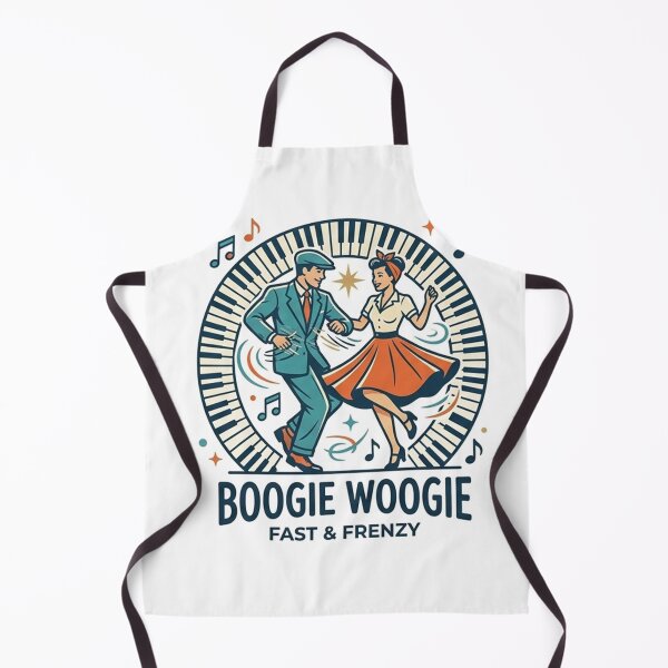 Item preview, Boogie Woogie Fast Frenzy Vintage Piano Swing Dance Art designed and sold by AgdBol.
