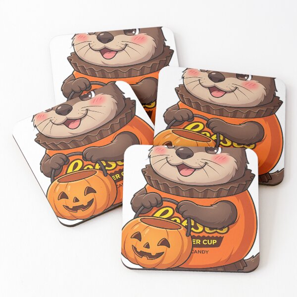 Item preview, Cute Sea Otter Puppy Peanut Butter Cup Candy Costume Trick-or-Treat designed and sold by pumsquare.