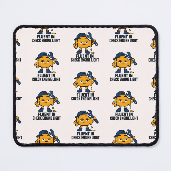 Item preview, Fluent In Check Engine Light – Funny Mechanic Auto Technician Car Repair Illustration designed and sold by Fanverse Merchandise.