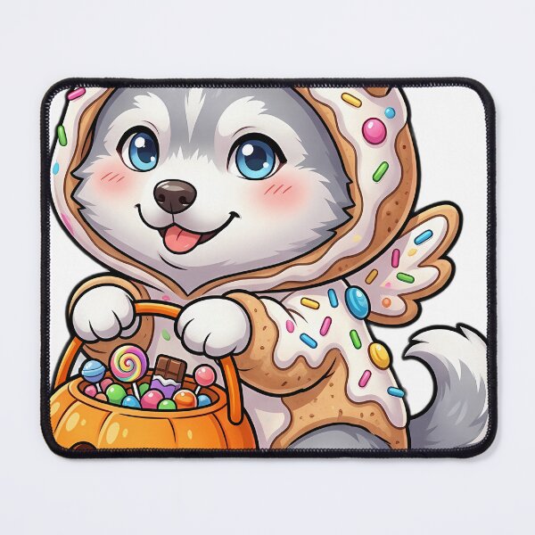 Item preview, Cute Siberian Husky Puppy Sugar Cookie Candy Costume Trick-or-Treat designed and sold by pumsquare.